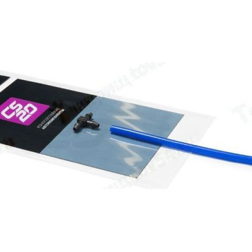 Трубка омывателя ВАЗ (неразрезанная L=2500мм) с тройником синий силикон <b>CS-20 PROFI 09728</b>