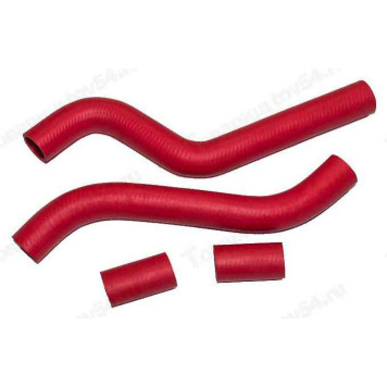 Патрубок радиатора ВАЗ 2108 (4шт) красный <b>CS-20 10143</b>