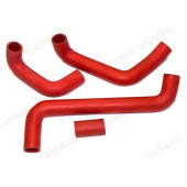 Патрубок радиатора ВАЗ 2121 (4шт) красный <b>CS-20 10147</b>