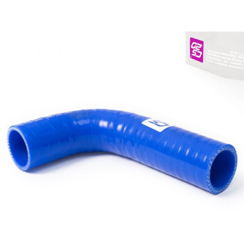 Патрубок радиатора ВАЗ 2108 инж. уголок силикон синий <b>CS-20 11442</b> (2109-1303093)