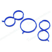 Ремкомплект ресивера прокладки ВАЗ 2190,2192 (8кл) газового каналла силикон синий (3шт) <b>CS-20 DRIVE 11593</b>