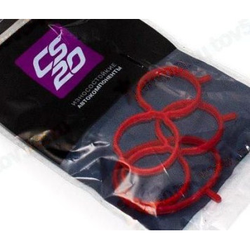 Ремкомплект ресивера прокладки ВАЗ 2190,2192 (8кл) газового канала силикон красный (3шт) <b>CS-20 DRIVE 11875</b>