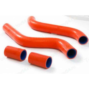 Патрубки радиатора ВАЗ 2108 (4шт) силикон красный <b>CS-20 12001</b>