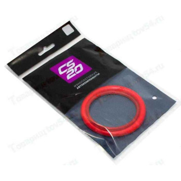 Прокладка дроссельной заслонки Lada Largus 16 кл (2 шт) красный силикон <b>CS-20 DRIVE 12042</b>