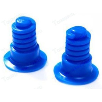 Отбойники капота ВАЗ 2110 (2шт) силикон синий <b>CS-20 12726</b>