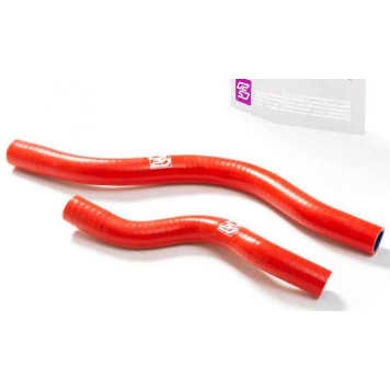 Патрубки отопителя ВАЗ 2111 с 2005г.в. (2шт) силикон красный <b>CS-20 12756</b> (2111-8101200-10, 2111-8101208-10)