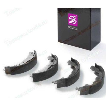 Колодки тормозные задние LADA Largus, Renault Logan 230мм с рычагом <b>CS-20 14335</b> (7701210109)
