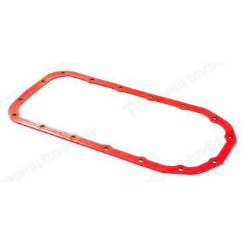 Прокладка картера ВАЗ 2190 Гранта с металл.шайбами силикон красный <b>CS-20 DRIVE 14835</b>