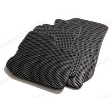 Ковры салона Lada Largus (5-ти местный) (2012-21) EVA черные <b>CS-20 15378</b>