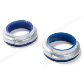 Прокладки пружин ВАЗ 2101 передние с чашками (комплект 2шт) полиуретан синий <b>CS-20 15571</b>