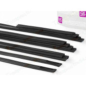 Уплотнитель стекла двери ВАЗ 2105 верхний (12шт) <b>CS-20 16589</b>