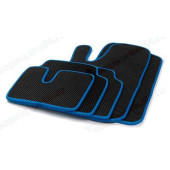Ковры салона ВАЗ 2121, 21213, 21214 Нива EVA черный/синий <b>CS-20 16662</b>
