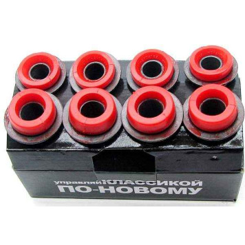 Сайлентблоки рычагов передней подвески ВАЗ-2101 полиуретановые (8шт) CS-20 (2101-2904043/83)-2