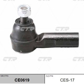 Наконечник рулевой тяги SUZUKI GRAND VITARA / ESCUDO / SX-4 06- лев.=прав. <b>CTR CES-17</b>