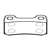 Колодки тормозные дисковые (нов арт GK0030) <b>CTR CKBZ-3</b>