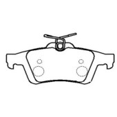 Колодки тормозные дисковые задние Peugeot 508 1.6-2.2i/HDi 10> (нов арт GK0659) <b>CTR CKMZ-13</b>