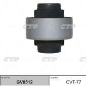 CTR CVT77 - сайлентблок задний переднего нижнего рычага