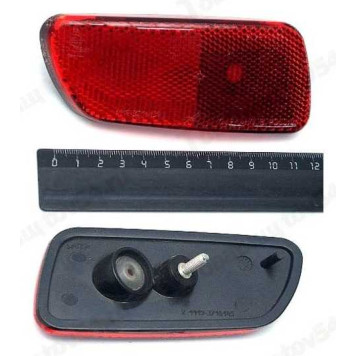 Катафот бампера заднего ВАЗ 1117, 1119 Калина левый <b>ДААЗ 1119-3716139</b>