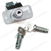 Замок багажника ВАЗ 2108 в сборе с личинками <b>ДААЗ 2108-6100045-21</b>