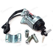 Замок зажигания ВАЗ 2123 (с личинками замков дверей) <b>ДААЗ 2123-6105006</b>