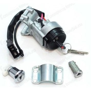 Замок зажигания ВАЗ 2191 с личинками <b>ДААЗ 2191-6105006-10</b>