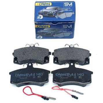 Колодки тормозные ВАЗ 2108-2110 передние с датч.износа DAFMI D140SMI (2108-3501080, 2110-3501080)