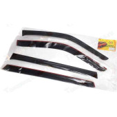 Ветровики (дефлекторы) для дверей ВАЗ 2111, 2171 Приора самоклеящиеся <b>DELTA DN-00006</b>