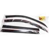 Ветровики LADA Largus 4шт узкие накладные <b>DELTA DN-00022уз</b>