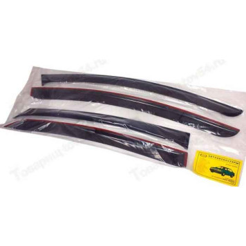 Ветровики LADA VESTA 4шт клеящиеся <b>DELTA DN-00026</b>