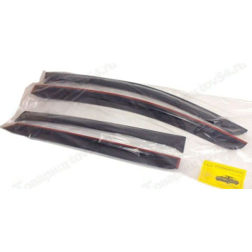 Ветровики LADA X-Ray 4шт узкие клеящиеся <b>DELTA DN-00027уз</b>