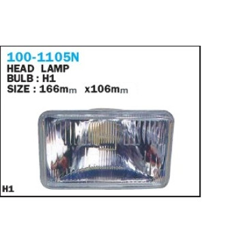 Фара UNIVERSAL TYPE маленькая дальний свет H1, 5 дюймов <b>DEPO 100-1105N</b>-1