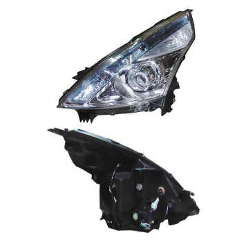 Фара NISSAN TEANA 10-14 с электрокорректором линза ксенон <b>DEPO 115-1123LMLDHM</b>