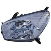 Фара левая под корретор c белым габаритом h4 (euro-тип) TOYOTA RAV4 2001- / <b>DEPO 212-11F4L-LD-EM</b>