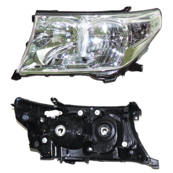 Фара TOYOTA LAND CRUISER 200 07-11 под электрокорректор, не ксенон <b>DEPO 212-11M1L-LD-EM</b>