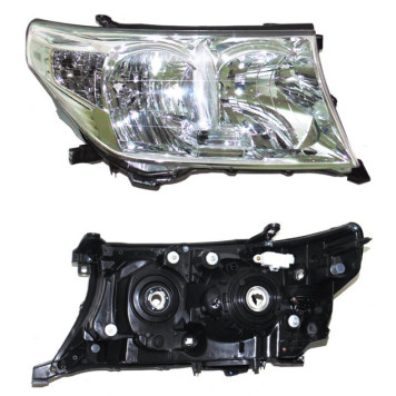 Фара TOYOTA LAND CRUISER 200 07-11 под электрокорректор, не ксенон <b>DEPO 212-11M1R-LD-EM</b>
