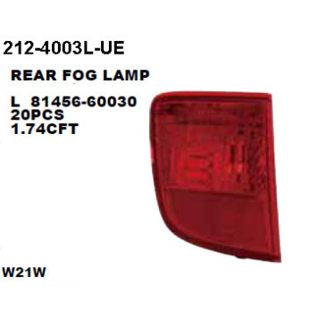 Фонарь в бампер зад. лев. TOYOTA LC 200 <b>DEPO 212-4003L-UE</b>