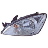 Фара левая хром под корректор MITSUBISHI LANCER 2004- / <b>DEPO 214-1172L-LD-EM</b>
