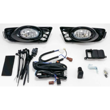 Фара противотуманная HONDA CIVIC 08-11 лев.+прав. комплект, с оправами <b>DEPO 217-2044P-AE</b>-1