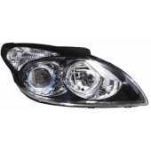 Фара HYUNDAI I30 07-12 черная с электрокоректором <b>DEPO 221-1154R-LDEM2</b>
