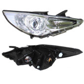 Фара HYUNDAI SONATA 11- хром с электрокоректором <b>DEPO 221-1156R-LDEM1</b>