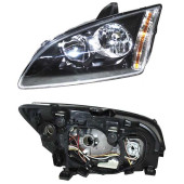 Фара FORD FOCUS II 05-08 черная <b>DEPO 431-1169L-LDEM2</b>