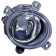 Фара противотуманная левая круглая FORD MONDEO 2000- / <b>DEPO 431-2013L-UQ</b>