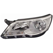 Фара VOLKSWAGEN TIGUAN 07-08 лев. <b>DEPO 441-11C1LMLD-EM</b>