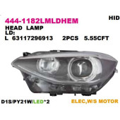 F20 {F21} фара лев линзован с рег.мотор , диод , (ксенон) <b>DEPO 4441182LMLDHEM</b>