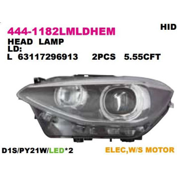 F20 {F21} фара лев линзован с рег.мотор , диод , (ксенон) <b>DEPO 4441182LMLDHEM</b>