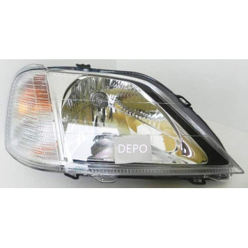 Фара правая под корректор -2008 RENAULT LOGAN 2005- / <b>DEPO 551-1153R-LD-EM</b>