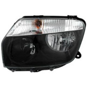 Фара RENAULT DUSTER 10- черная с электрокорректором <b>DEPO 551-1186L-LDEM2</b>