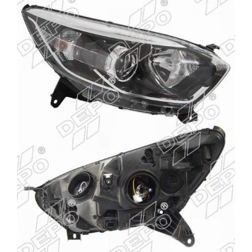 Фара RENAULT KAPTUR 16- с электрокорректором <b>DEPO 551-1199RMLEMN2</b>