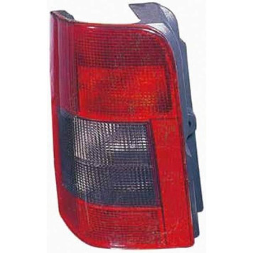 Фонарь задний CITROEN BERLINGO / PEUGEOT PARTNER 96-02 распашные задние двери <b>DEPO 552-1909L-UE</b>