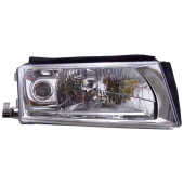 Фара правая электр. с противтуманкой SKODA OCTAVIA 2001- (+TOUR) / <b>DEPO 665-1106R-LDEMF</b>